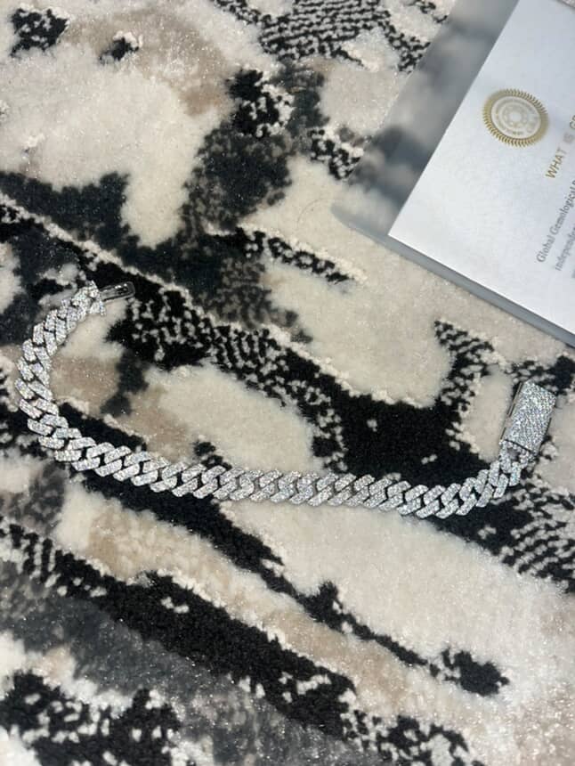 High Quality Moissanite Cuban Chain