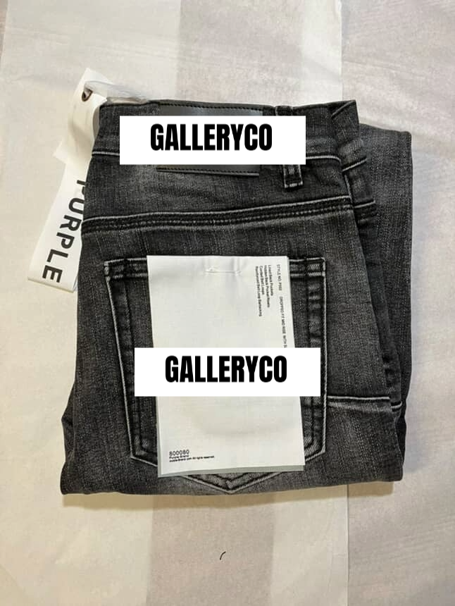 Purple Jeans Gray color
