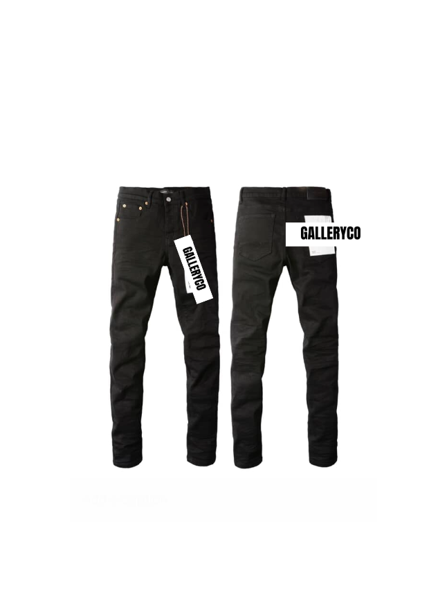 Purple Jeans  Black